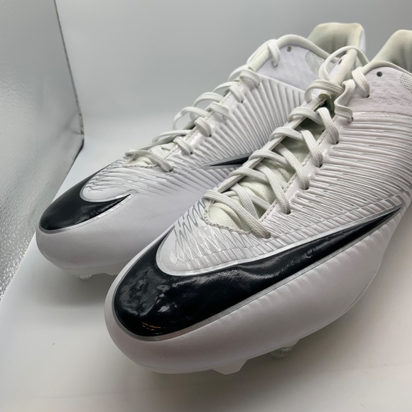 Nike Vapor Speed Low Football Cleats White/Black Size 14.5 main image 9